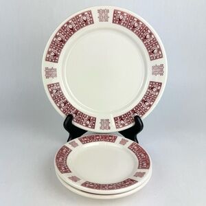 VTG Buffalo China Tien Hu Oriental Restaurant Ware Dinner Plate Bread Plates Set